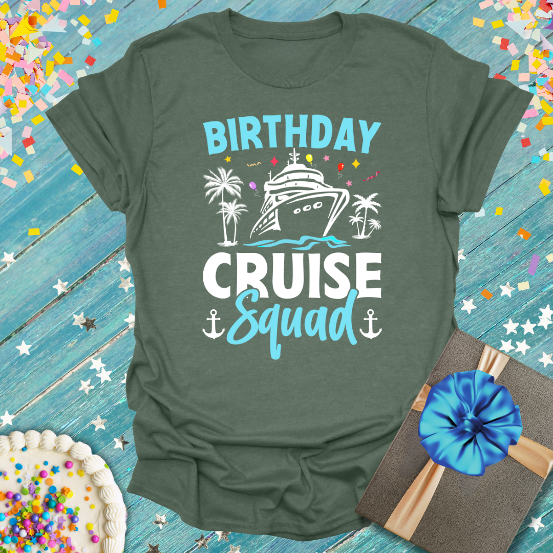 Birthday Cruise Squad T-Shirt