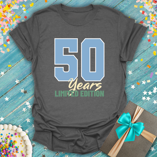 50 Years Limited Edition Birthday T-Shirt