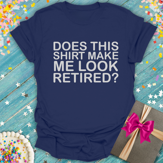 Retirement Celebration T-Shirt — 'Happy Retirement' Party Tee