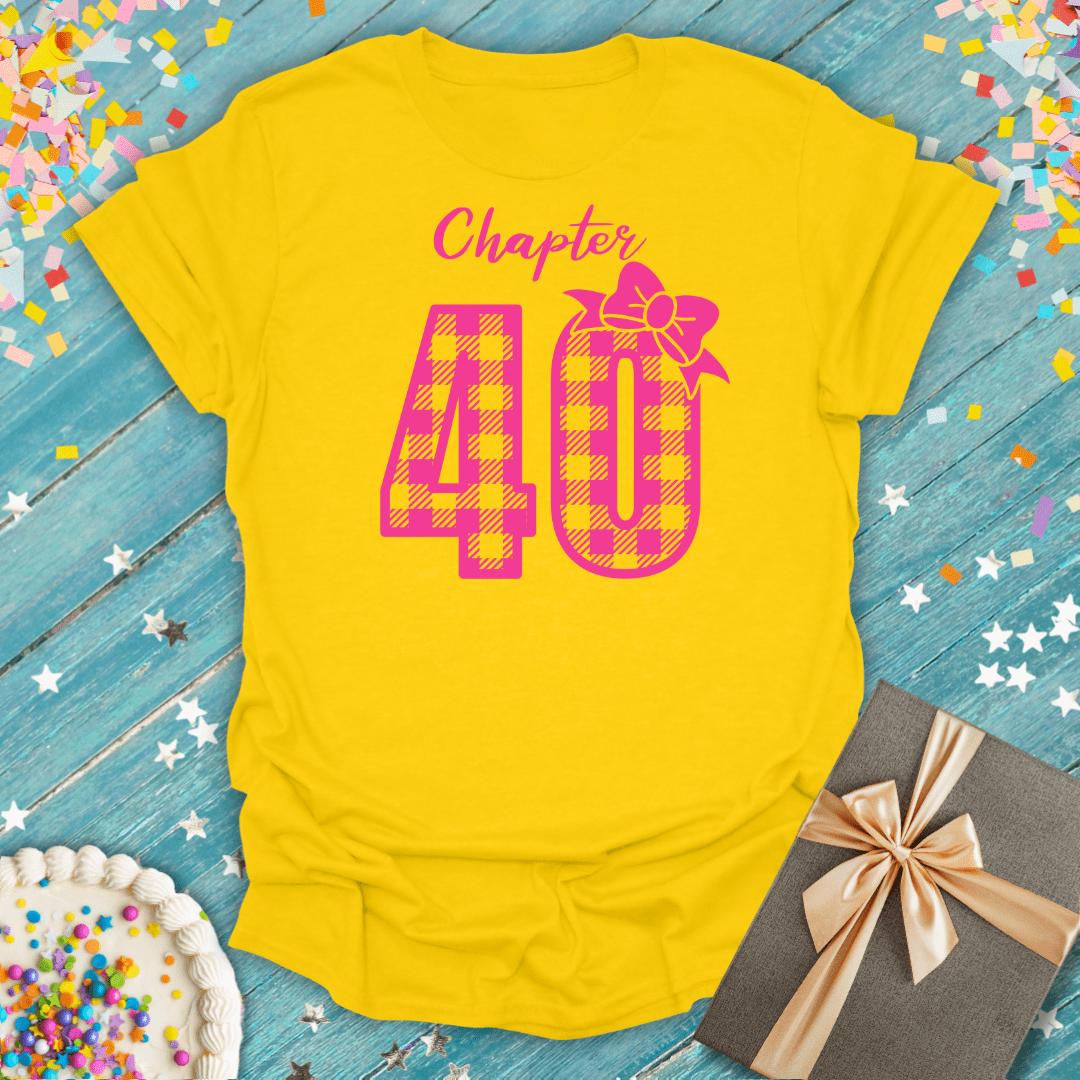 Chapter 40 (Pink Buffalo Check) ERA T-Shirt