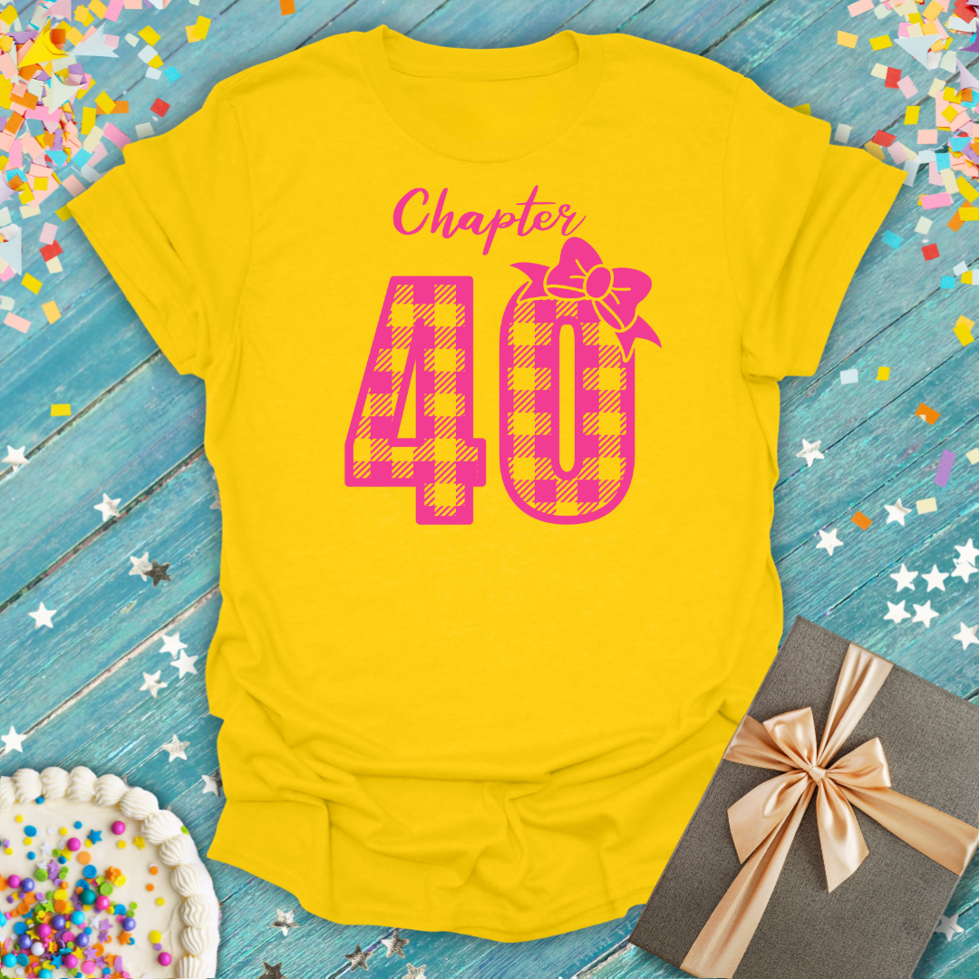 Chapter 40 (Pink Buffalo Check) ERA T-Shirt