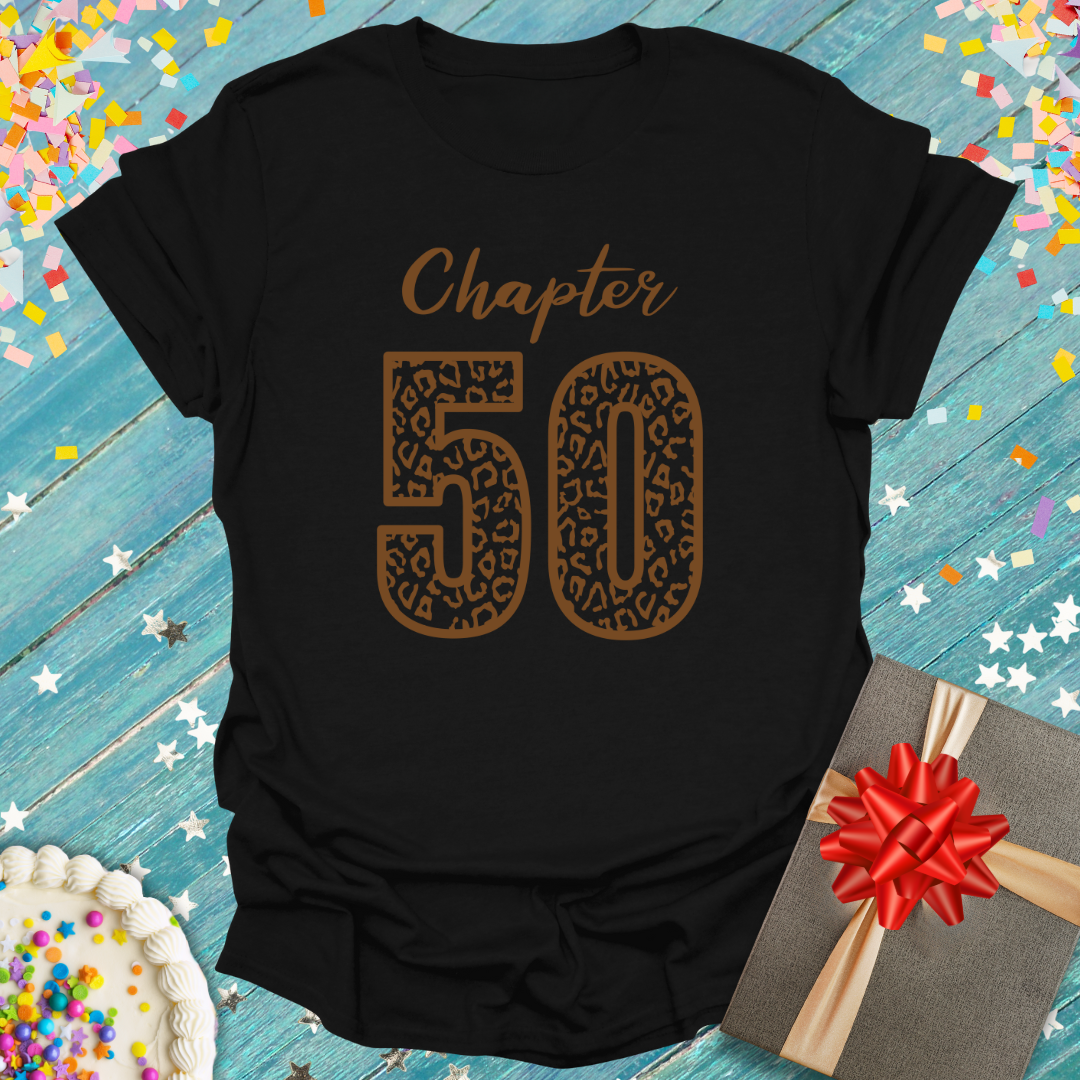 Chapter 50 ERA Gold and Tan Leopard T-Shirt