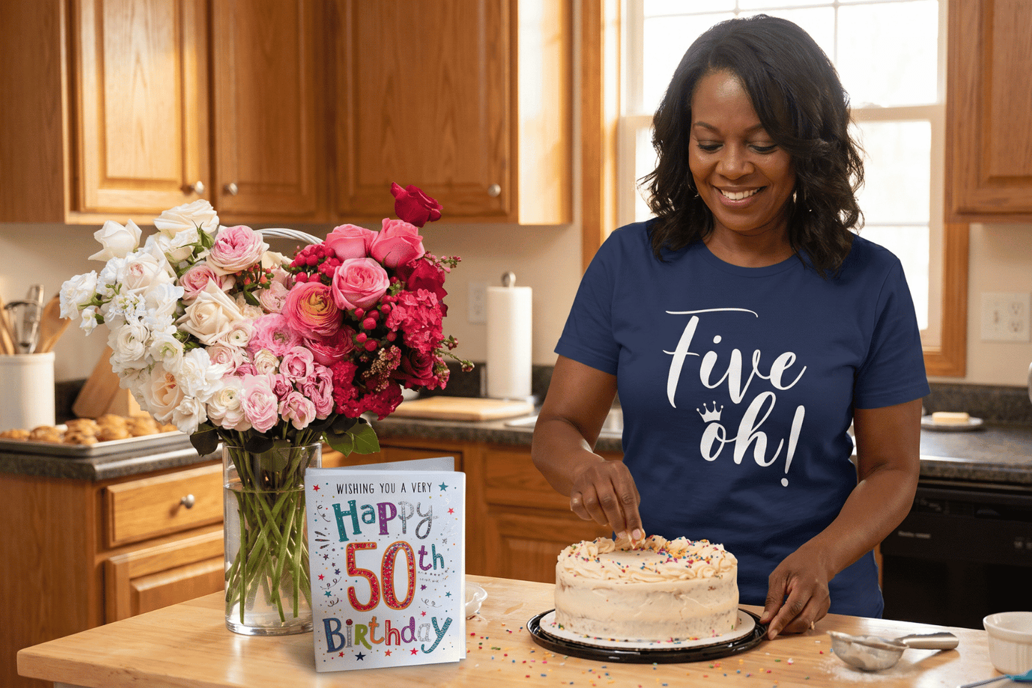 Five Oh! Birthday T-Shirt