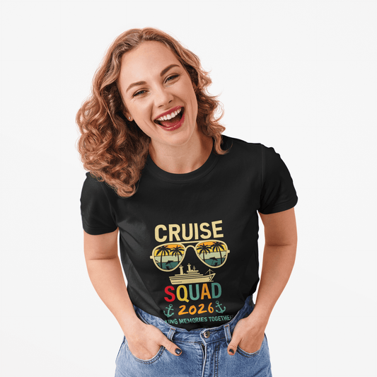 Cruise Birthday Squad 2026 T-Shirt