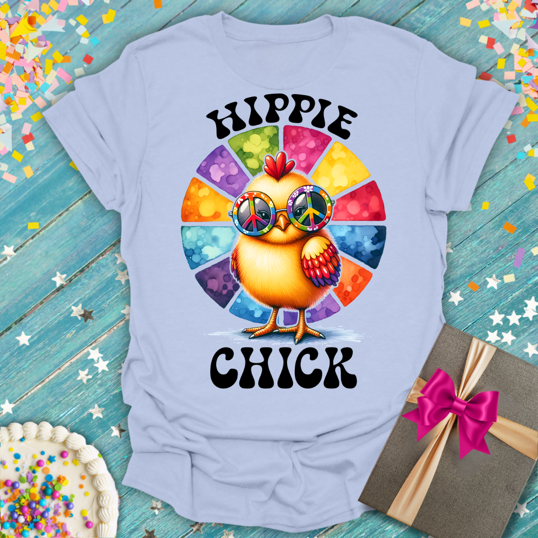 Hippie Chick T-Shirt – Retro Boho Graphic Tee – Epic Era Tees