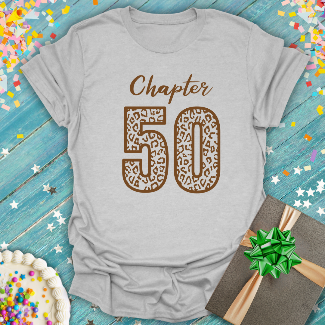 Chapter 50 ERA Gold and Tan Leopard T-Shirt