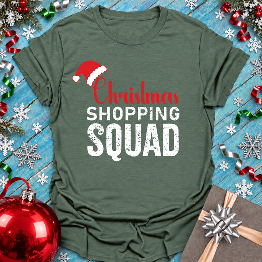 Christmas Shopping Squad T-Shirt