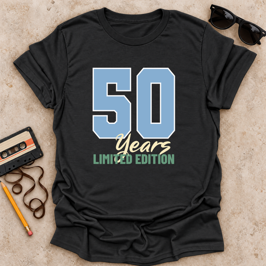 50 Years Limited Edition Birthday T-Shirt