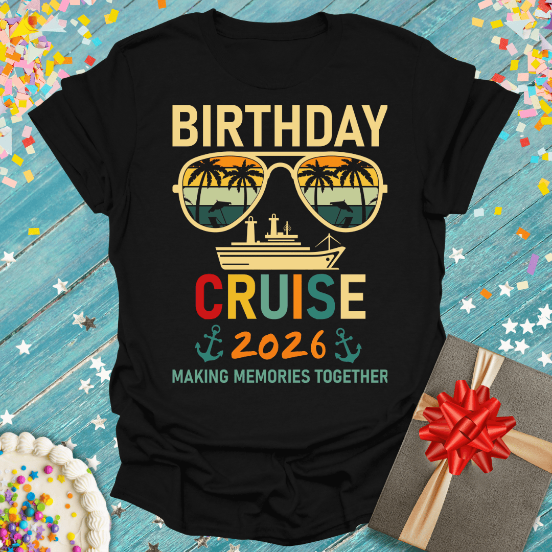 Cruise Birthday 2026 Party T-Shirt