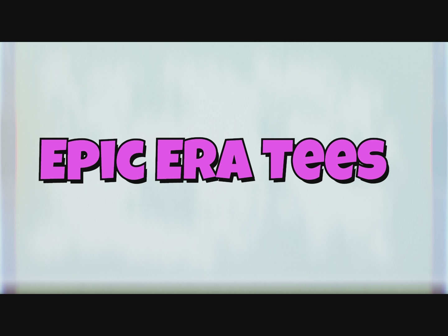 Load video: A montage showing a variety of Epic Era Tees: a 'Last Toast on the Coast' bachelorette party shirt, a humorous 'Does this shirt make me look 60?' birthday tee, and a customizable pet mugshot shirt featuring two cats and a dog.