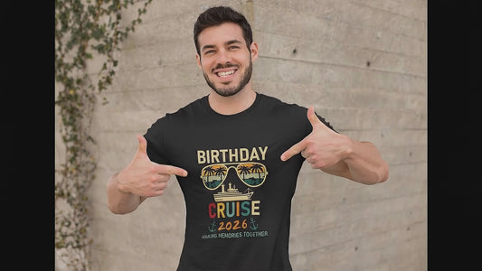 Cruise Birthday 2026 Party T-Shirt