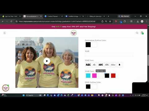 Personalization! Colorful Cruise - Birthday, Graduation, Epic Events!